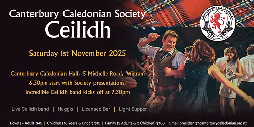 Canterbury Caledonian Society Ceilidh