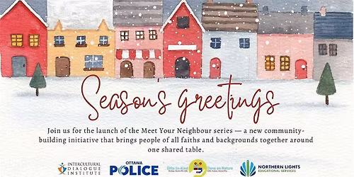 Seasonal Greetings Dinner with Winter Clothing Distribution