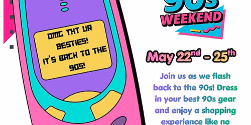 Back to the 90s Weekend