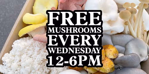 Free Mushroom Wednesday