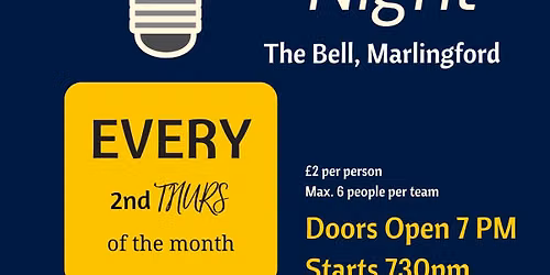 Pub Quiz hosted by Selena