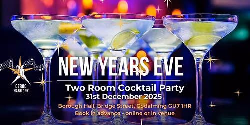 New Years Eve Cocktail Party - Two Rooms