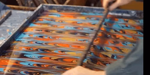 Galen Berry's Marbling Workshop - September (back by popular demand)
