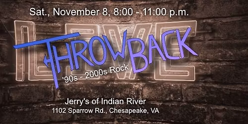 Throwback at Jerry's of Indian River, Chesapeake