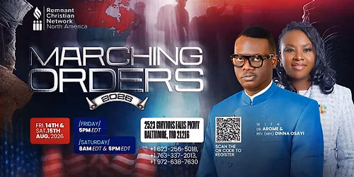 2026 Marching Orders Conference