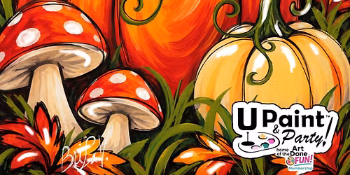 Autumn at Midnight U Paint & Party Class!
