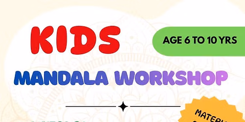 Kids mandala workshop 