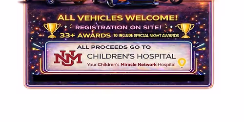 Neon Lights on Route 66 car show