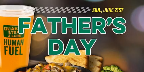 Father's Day at Quaker Steak & Lube \u2014 Free Sprintster with Any Entr\u00e9e!