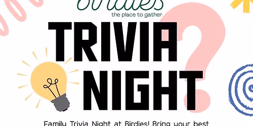 Trivia Night at Birdies! (May)