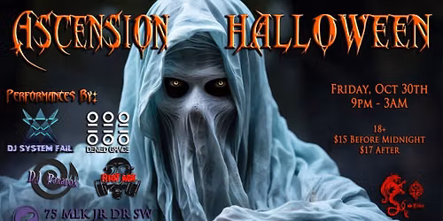 Ascension Halloween (18+ @ The Masquerade)
