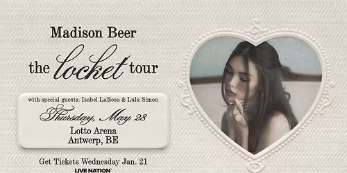 Madison Beer: the locket tour | Lotto Arena
