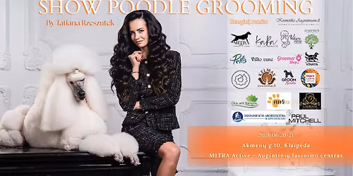 Show poodle grooming by Tatiana Rzeszutek!!