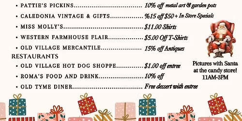 Caledonia small Business Saturday Deals and Discounts