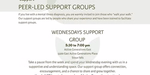 Wednesday's Support Group