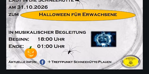 Halloween Party f\u00fcr Erwachsene 2026 