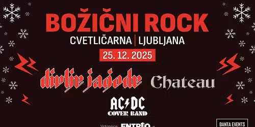 Bo\u017ei\u010dni rock | Divlje Jagode, Chateau, AC\/DC cover band
