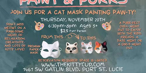 Paint & Purrs