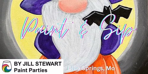 Halloween Gnome Paint Party