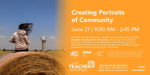 Smithsonian K-12 Teacher Workshop: Creating Portraits of Community