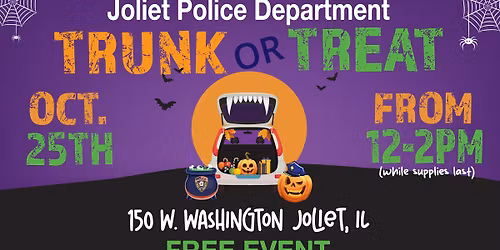 Joliet Police 2025 Trunk Or Treat