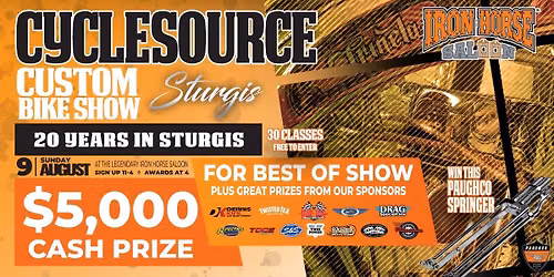 20th Annual Cycle Source Custom Ride In Bike Show