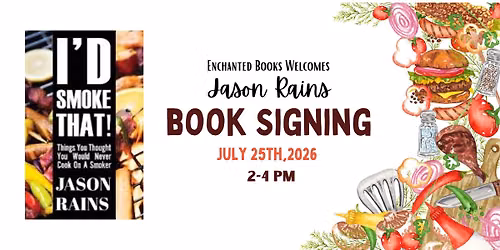Jason Rains Book Signing