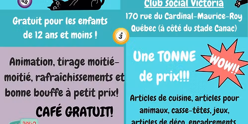 Super Bingo du Refuge Anni-Maux