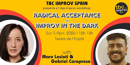 Improv Intensive: Radical Acceptance & Improv in the Dark