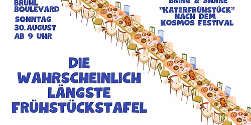 Die wahrscheinlich l\u00e4ngste Fr\u00fchst\u00fcckstafel