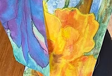 Silk Scarf Painting Class