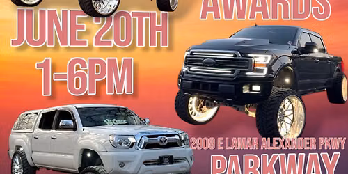 Truck show at Parkway drive in
