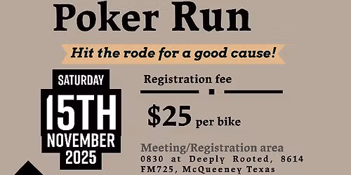 Poker Run BAMC 