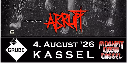 THE CASUALTIES + ABRUPT @ Goldgrube Kassel