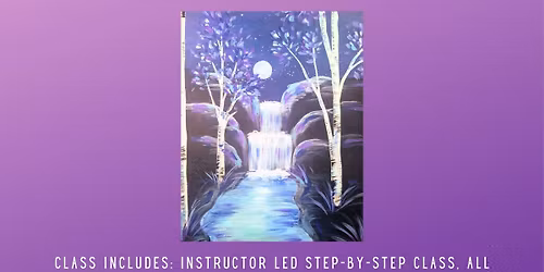 Waterfall Paint Party 