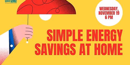 Simple Energy Savings at Home