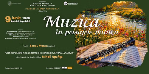 Terapia prin muzic\u0103, edi\u021bia a 12-a - Muzica \u00een peisajele naturii 