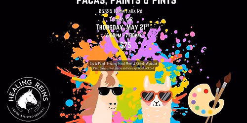 Pacas, Paints, and Pints!