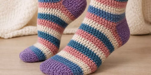 Make a pair of Crocheted Socks! 
