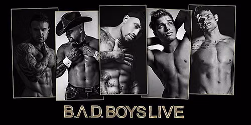 Bad Boys Live Male Revue 2026