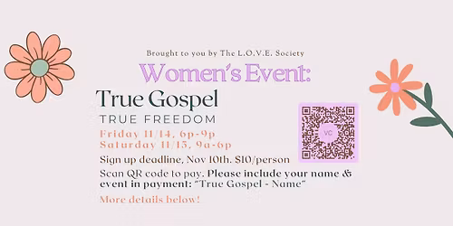 True Gospel, True Freedom