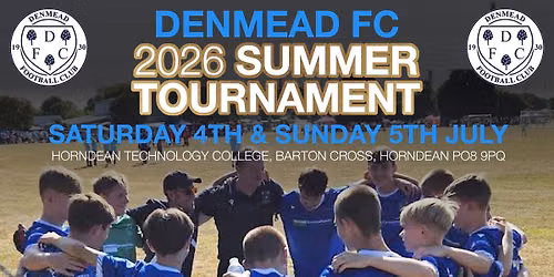 Denmead FC Summer Tournament 2026