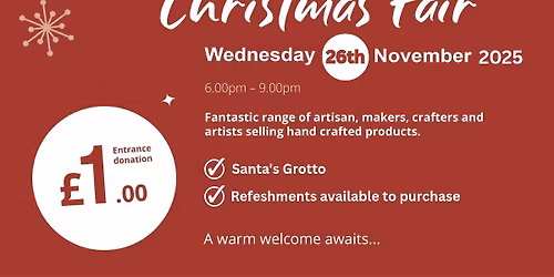 Hunterhouse College Christmas Artisan Market 2025