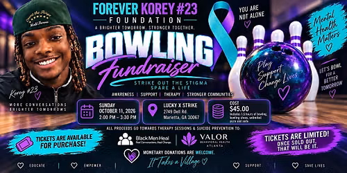 Forever Korey#23 Foundation 1st Fundraiser