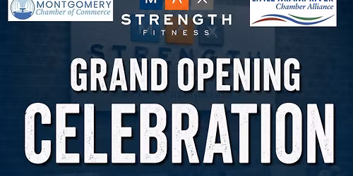 MaxStrength Fitness Grand Opening Celebration & Ribbon Cutting!