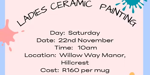Ladies' Ceramic Painting