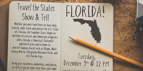 Travel the States Show & Tell: Florida \u2600\ufe0f
