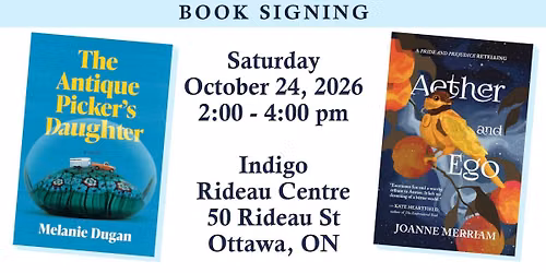 Aether and Ego & The Antique Picker's Daughter book signing