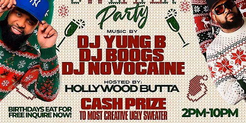 Ugly Sweater Party at the Big Apple Brunch