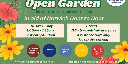 Norwich Door to Door at the Bishop's Garden Open Day